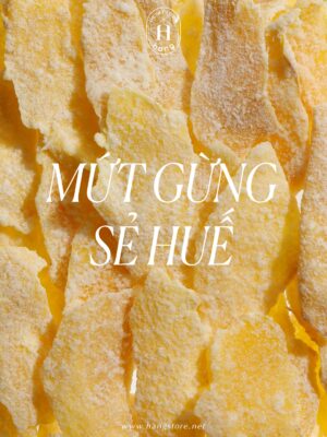 Mứt gừng sẻ Huế