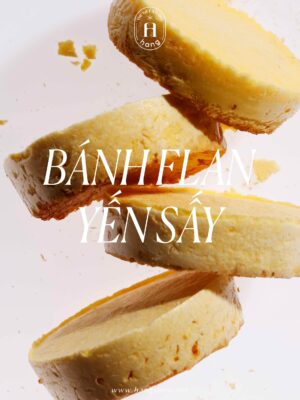 Bánh Flan Yến sấy thăng hoa
